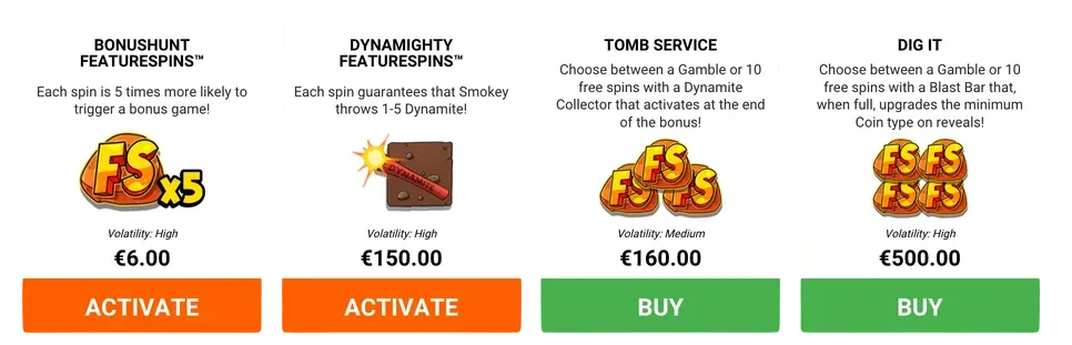 Bonus Buy