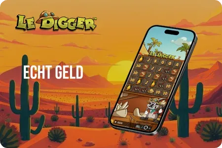 Le Digger voor Echt Geld